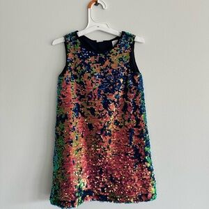 Gap Kids Iridescent Sequin Sheeth Dress